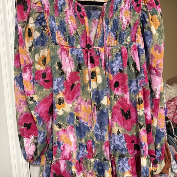 Entro Multicolor Floral Dress - Picture 6 of 7